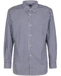 Comme des Garçons - Striped Patch-Pocket Shirt - Lyst