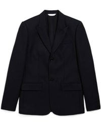 Balenciaga - Single-Breasted Slim Fit Jacket - Lyst