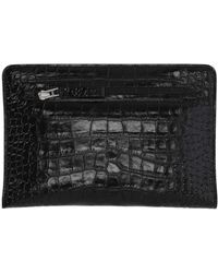 Tom Ford - Embossed Zip Pocket Clutch Bag - Lyst