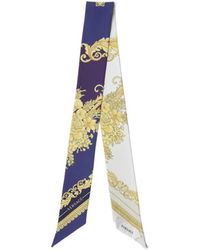 Versace - Pattern Print Scarf - Lyst