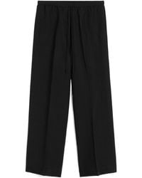 TOTEME - Totême Fluid Drawstring Trousers - Lyst