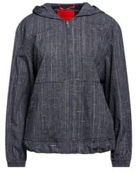MAX&Co. - Solid-Color Hooded Casual Jacket - Lyst