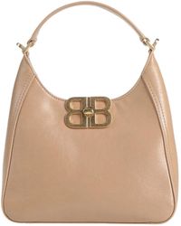Balenciaga - Medium-Sized Leather Hobo Bag - Lyst