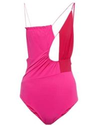 Nensi Dojaka - Cutout Asymmetric Swimsuit - Lyst