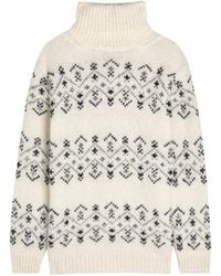 Moncler - Fair Isle Alpaca-Blend Jumper - Lyst
