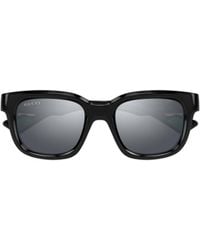 Gucci - Eyewear Square Frame Sunglasses - Lyst