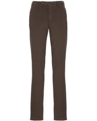 Incotex - Belted Cotton Pants - Lyst