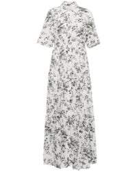 Erdem - Kate Floral Cotton Maxi Dress - Lyst
