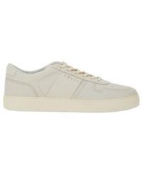 Hogan - Logo Printed Round Toe Sneakers - Lyst