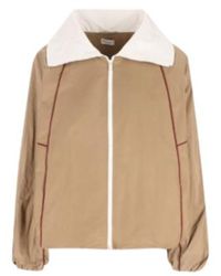 Brunello Cucinelli - Long-Sleeved Zip-Up Jacket - Lyst