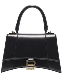 Balenciaga - Hourglass Small Top Handle Bag - Lyst