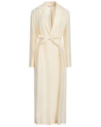 Max Mara - Solid Color Long Trench Coat - Lyst