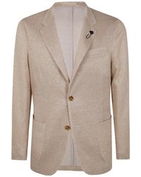 Lardini - Long-Sleeved Suit Jacket - Lyst