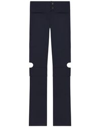 Courreges - Double-Buckle Trousers - Lyst
