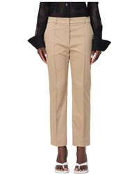 Sportmax - Etnamm Twill Cropped Trousers - Lyst
