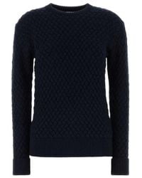 Bottega Veneta - Long Sleeved Crewneck Jumper - Lyst