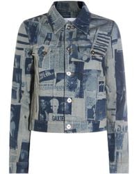 Jean Paul Gaultier - Newspaper Printed Jacket - Lyst