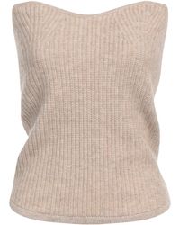 Isabel Marant - Strapless Knitted Vest - Lyst