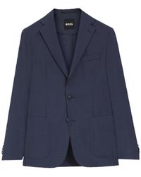 BOSS - Boss Single-Breasted Tailored Blazer - Lyst