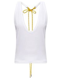 DSquared² - Rope Detail Sleeveless Top - Lyst
