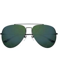 Gucci - Eyewear Aviator Frame Sunglasses - Lyst