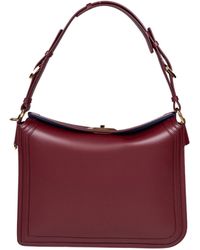 Lanvin - Compagnon Leather Handbag - Lyst