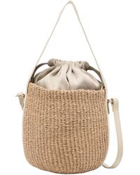 Chloé - Woven Top-Handle Shoulder Bag - Lyst