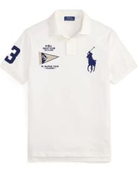 Polo Ralph Lauren - Custom Fit Logo Polo Shirt - Lyst