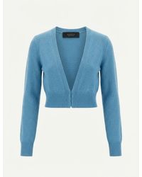 Gucci - Knit Wool Cashmere Cardigan - Lyst