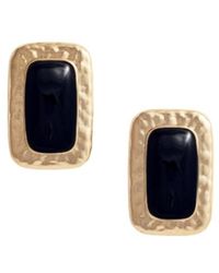Self-Portrait - Large Mottled Earrings - Lyst