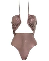 Rick Owens - Plain Colour One-Piece Swimsuits - Lyst