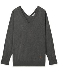 Stella McCartney - Stella Iconic V-Neck Knitted Jumper - Lyst