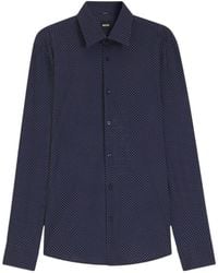 BOSS - Printed Shirt - Lyst