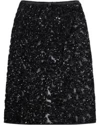 Cecilie Bahnsen - Back-Slit Skirt - Lyst