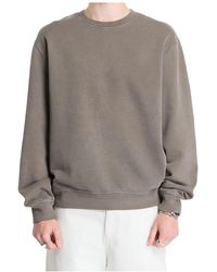 A.P.C. - Logo-Print Crew-Neck Sweater - Lyst