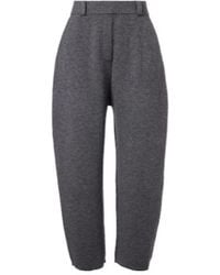 Lisa Yang - Wrenda Cashmere Barrel-Leg Pants - Lyst