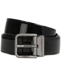 Dolce & Gabbana - Logo Pin Buckle Belt - Lyst