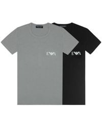 Emporio Armani - Short-Sleeved T-Shirt Two-Piece - Lyst