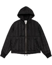 Stussy - Hooded Cotton Jacket - Lyst