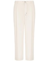Emporio Armani - Casual And Simple Pants - Lyst