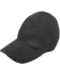 Saint Laurent - Lightweight Cashmere Baseball Cap - Lyst