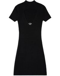 DIESEL - M-Olympe Cut-Out Plaque Dress - Lyst