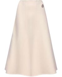 Moncler - Jil Sander Flared Midi Skirt - Lyst