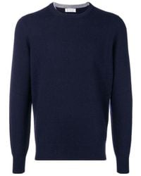Brunello Cucinelli - Crewneck Knitted Jumper - Lyst