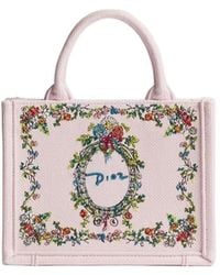 Dior - Iviera Small Book Tote With Strap - Lyst