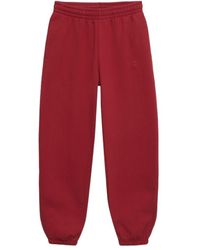Anine Bing - Logo-Embroidered Sweatpants - Lyst