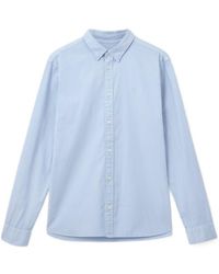 AllSaints - Hawthorne Ramskull Stretch Fit Shirt - Lyst