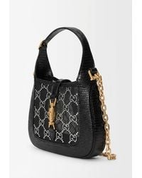 Gucci - Crystal Gg Handbag - Lyst
