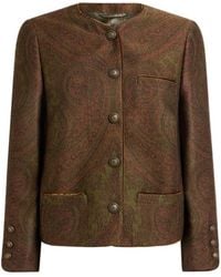Etro - Long-Sleeve Blazer - Lyst