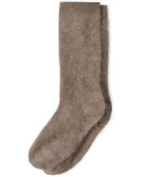 Lisa Yang - Brushed-Cashmere Socks - Lyst